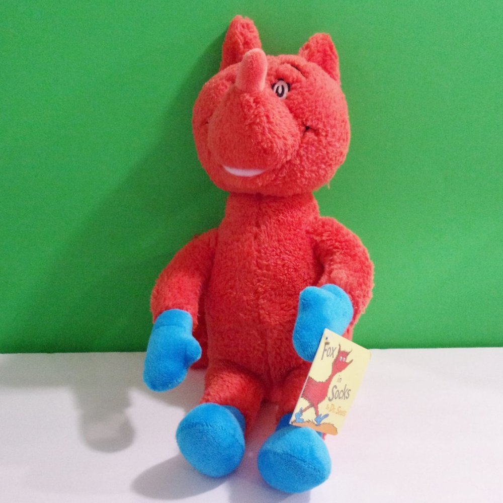 Kohls Cares Dr Seuss Plush Fox In Socks 15"